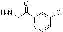 CAS 登录号：1278596-14-7, 2-氨基-1-(4-氯-2-吡啶基)乙酮