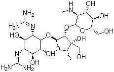 Dihydrostreptomycin molecular structure (CAS 128-46-1)