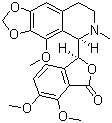 Narcotine molecular structure (CAS 128-62-1)
