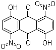 structure of CAS# 128-91-6, 1,5-二羟基-4,8-二硝基蒽醌