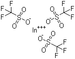structure of CAS# 128008-30-0, 三氟甲磺酸铟(III)