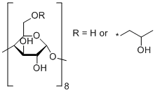 gamma-Cyclodextrin 2-hydroxypropyl ethers molecular structure (CAS 128446-34-4)