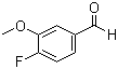 CAS # 128495-46-5, 4-Fluoro-3-methoxybenzaldehyde