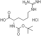 structure of CAS# 128719-65-3, Boc-L-Homoarginine hydrochloride
