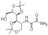 CAS # 128741-75-3, 2-[(Aminooxoacetyl)amino]-2-deoxy-1,3:4,5-bis-O-(1-methylethylidene)-D-mannitol