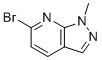structure of CAS# 1289261-71-7, 6-Bromo-1-methylpyrazolo[3,4-b]pyridine