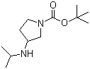 CAS # 1289385-05-2, 3-[(1-Methylethyl)amino]-1-pyrrolidinecarboxylic acid tert-butyl ester