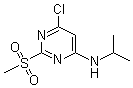 CAS # 1289386-49-7, 6-Chloro-N-(1-methylethyl)-2-(methylsulfonyl)-4-pyrimidinamine