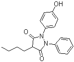 Oxyphenbutazone molecular structure (CAS 129-20-4)