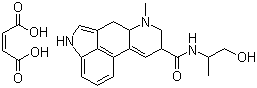 structure of CAS# 129-51-1, Ergonovine maleate