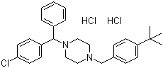 structure of CAS# 129-74-8, Buclizine dihydrochloride