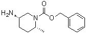 structure of CAS# 1290191-65-9, (2R,5S)-5-氨基-2-甲基-1-哌啶羧酸苄酯