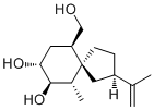 CAS # 129214-59-1, 15-Dihydroepioxylubimin, [5R-[5alpha(R*),6beta,7alpha,8beta,10alpha]]-10-(Hydroxymethyl)-6-methyl-2-(1-methylethenyl)-spiro[4.5]decane-7,8-diol