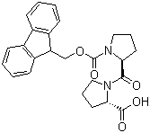 structure of CAS# 129223-22-9, Fmoc-Pro-Pro-OH
