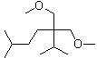 CAS # 129228-11-1, 3,3-Bis(methoxymethyl)-2,6-dimethylheptane