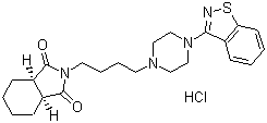 structure of CAS# 129273-38-7, 盐酸哌罗匹隆