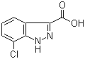 7-Chloro-3(1H)-indazolecarboxylic acid molecular structure (CAS 129295-32-5)