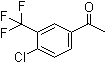 structure of CAS# 129825-11-2, 4'-氯-3'-(三氟甲基)苯乙酮