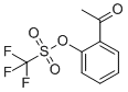 structure of CAS# 129849-05-4, 2-乙酰基苯基三氟甲烷磺酸酯