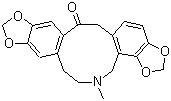 CAS # 130-86-9, Protopine, 4,6,7,14-Tetrahydro-5-methyl-bis[1,3]benzodioxolo[4,5-c-5',6'-g] azecin-13(5H)-one