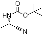 structure of CAS# 130013-83-1, Boc-L-Ala-nitrile