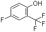 structure of CAS# 130047-19-7, 4-氟-2-(三氟甲基)苯酚