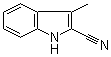 CAS # 13006-59-2, 2-Cyano-3-methylindole, 3-Methylindole-2-carbonitrile