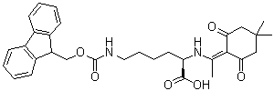 CAS # 1301706-71-7, N2-[1-(4,4-Dimethyl-2,6-dioxocyclohexylidene)ethyl]-N6-[(9H-fluoren-9-ylmethoxy)carbonyl]-D-lysine