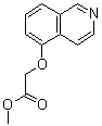 CAS # 130292-81-8, (5-Isoquinolinyloxy)acetic acid methyl ester