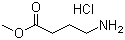 Methyl 4-aminobutyrate hydrochloride molecular structure (CAS 13031-60-2)