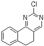 structure of CAS# 13036-53-8, 2-氯-5,6-二氢苯并[h]喹唑啉