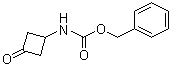 structure of CAS# 130369-36-7, (3-氧代环丁基)氨基甲酸苄酯