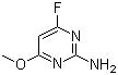 structure of CAS# 130687-25-1, 2-氨基-6-氟-4-甲氧基嘧啶