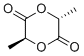 structure of CAS# 13076-19-2, (3R,6S)-rel-3,6-dimethyl-1,4-dioxane-2,5-dione