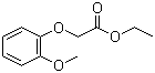 structure of CAS# 13078-21-2, Ethyl 2-(2-methoxyphenoxy)acetate