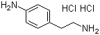 CAS 登录号：13078-82-5, 2-(4-氨基苯基)乙胺二盐酸盐