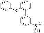 structure of CAS# 1307859-67-1, B-[3-(4-二苯并噻吩基)苯基]硼酸