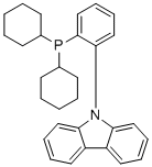 9-[2-(Dicyclohexylphosphino)phenyl]-9H-carbazole molecular structure (CAS 1308652-64-3)