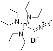 structure of CAS# 130888-29-8, Azidotris(diethylamino)phosphonium bromide