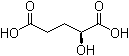 (S)-2-Hydroxyglutaric acid molecular structure (CAS 13095-48-2)