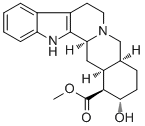 alpha-Yohimbine molecular structure (CAS 131-03-3)
