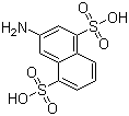 structure of CAS# 131-27-1, 2-萘胺-4,8-二磺酸