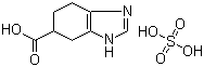 CAS # 131020-49-0, 4,5,6,7-Tetrahydro-1H-benzimidazole-6-carboxylic acid sulfate