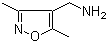 structure of CAS# 131052-47-6, (3,5-Dimethylisoxazol-4-yl)methylamine