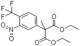 CAS # 1311254-45-1, 2-Methyl-2-[3-nitro-4-(trifluoromethyl)phenyl]propanedioic acid 1,3-diethyl ester