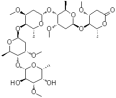 CAS # 1311473-28-5, Perisesaccharide C, O-6-Deoxy-3-O-methyl-beta-D-galactopyranosyl-(1→4)-O-2,6-dideoxy-3-O-methyl-beta-D-ribo-hexopyranosyl-(1→4)-O-2,6-dideoxy-3-O-methyl-beta-D-ribo-hexopyranosyl-(1→4)-O-2,6-dideoxy-3-O-methyl-beta-D-ribo-hexopyranosyl-(1→4)-2,6-dideoxy-3-O-methyl-D-arabino-hexonic acid delta-lactone