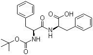 structure of CAS# 13122-90-2, Boc-Phe-Phe-OH