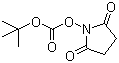 CAS 登录号：13139-12-3, N-琥珀酰亚胺碳酸叔丁酯