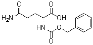 structure of CAS# 13139-52-1, N-苄氧羰基-D-谷氨酰胺