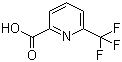 CAS # 131747-42-7, 2-Trifluoromethyl-6-pyridinecarboxylic acid, 6-Trifluoromethylpyridine-2-carboxylic acid